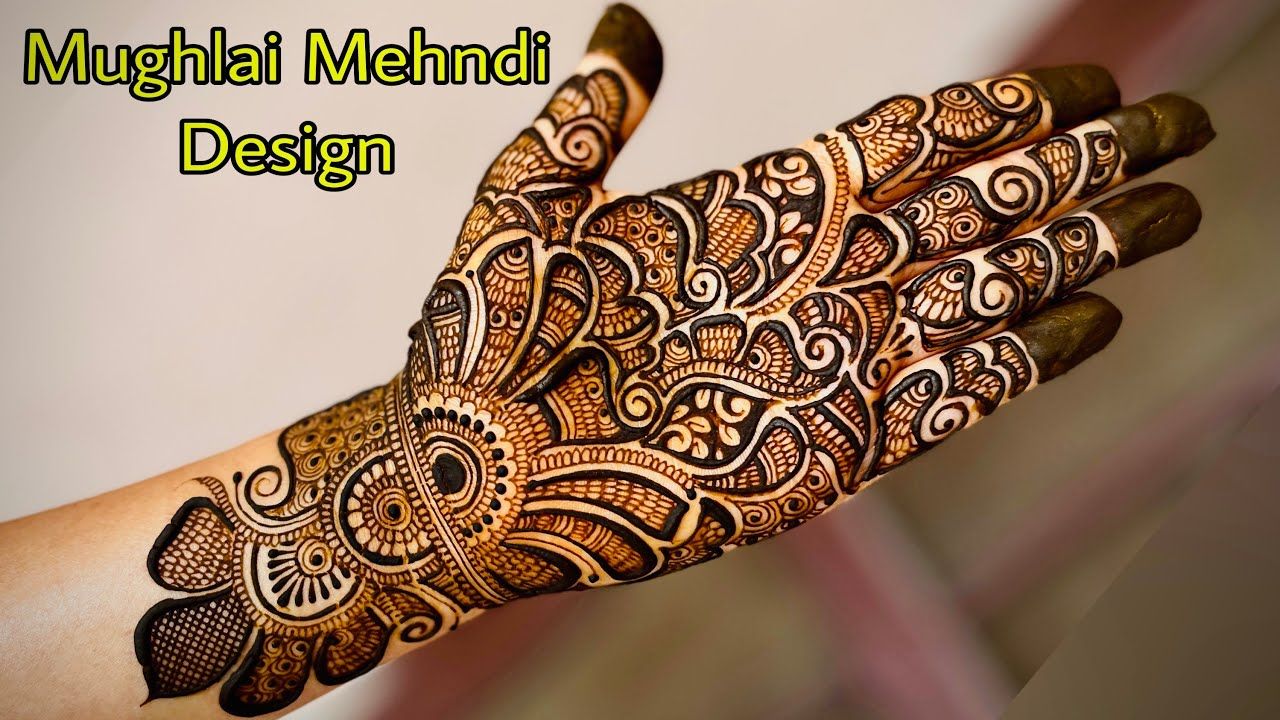 Mughal Mehndi Designs